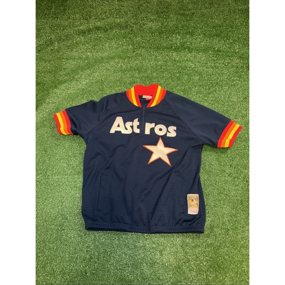 Houston Astros Craig Biggio #7 Mitchell & Ness Cooperstown Jersey Men's Size Sml